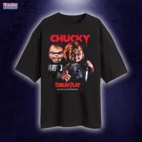 ราคา เสื้อยืด พิมพ์ลาย Universal Studios Chucky Oversized T Shirt เสื้อผู้ชายยูนิเวอร์แซล สตูดิโอ ชัคกี้ สินค้าลิขสิทธ์แท้100 characters S 5XL (21494754338)