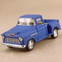 ราคา โมเดลรถเหล็ก 1955 Chevy Stepside pickup โมเดลรถกระบะ สีด้าน (19519760439)