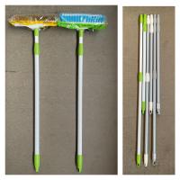 ราคา แปรงขัดพื้นไนล่อน แปรงขัดพื้นทองเหลือง ด้ามเหล็ก 2ตอน ปรับระดับได้ แปรงขัดพื้น แปรง ทองเหลือง ไนล่อน (16034759153)