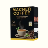 ราคา กาแฟมาเชอร์คอฟฟี่ กาแฟเพื่อสุขภาพ Macher Coffee 1 กล่อง 10 ซอง (21526923669)