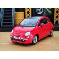 ราคา Fiat โมเดลรถเหล็ก scale 1 28 ของสะสม ของเล่น 2007 Fiat 500 (20272776413)