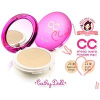 ราคา 0แป้งซีซี แป้งเคที่ดอลล์ สปีดไวท์ ซีซี พาวเดอร์ แพ็ค Cathy Doll CC Speed White X3 Powder Pact SPF40 PA 4 5 ก แพ็คเกจใหม่ แป้ง cc 21 23 12 กรัม (21522465582)