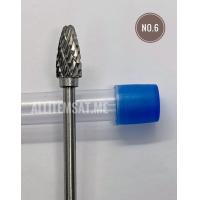 ราคา ลูกขัดคาร์ไบด์ ดอกเจียรคาร์ไบด์ ลูกกรอเหล็ก แกน 3 mm ยาว 100 mm หัวโต 6 mm (11047604777)