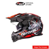 ราคา Real Helmets หมวกกันน็อคเต็มใบ Real Venger Plus Challenger (21499307330)