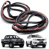 ราคา ยางกันกระแทกขอบประตู ยางกันรอยประตู ยางขอบประตู สีดำ สำหรับ Toyota Hilux Vigo Fortuner ปี 2005 2013 (20943120613)