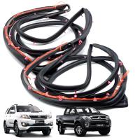 ราคา ยางกันกระแทกขอบประตู ยางกันรอยประตู ยางขอบประตู สีดำ สำหรับ Toyota Hilux Vigo Fortuner ปี 2005 2013 (20943120612)