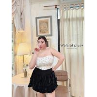ราคา กระโปรงสาวอวบ ทรงขนมชั้น มีกางเกงด้านใน ผ้ากำมะหยี่นำเข้าไม่เป็นขุย (21536919406)