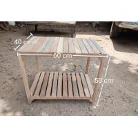 ราคา ชั้นวางของ ขนาด 40 60 50 cm งานดิบขัดละเอียด (15730944597)