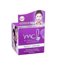 ราคา ครีม หมอจุฬา MCL Miracle Whitening Night Cream เอมซีแอล มิราเคิ้ล ไวท์เทนนิ่ง ไนท์ครีม (21380015303)