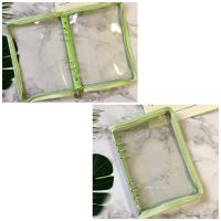 ราคา แฟ้ม ปกแพลนเนอร์ใสกลิตเตอร์แบบมีซิป A5 พร้อมส่ง (19188003462)
