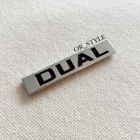 ราคา โลโก้ DUAL ขนาด 7 5x1 5cm (1827860442)