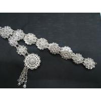 ราคา เข็มขัด เข็มขัดโลหะ สีเงินขาว เงินรมดำ ทอง สวยงาม ทนทานแข็งแรง ใส่ได้ทุกเทศกาล ใส่ไปวัด ใส่รำ ใส่ออกงาน (16818521594)