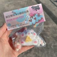 ราคา พร้อมส่งไทย ของเล่นบีบสกุชชี่ Squishy Hachimi TaBa ทาบะ นุ่มหนึบ กลิ่นหอม ไอติม ขนมปัง หลายแบบ (21483727192)