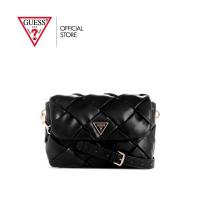 ราคา GUESS กระเป๋าสะพายผู้หญิง รุ่น WG898619 ZAINA FLAP SHOULDER BAG สีดำ (21560288620)