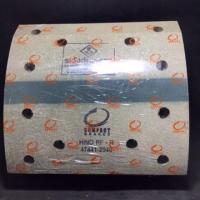 ราคา ผ้าเบรคหลัง ฮีโน่ HINO MEGA 10ล้อ รุ่นเบรกลม RF 720 820 RS ชิ้นเต็ม 12รู 8ชิ้น ชุด ยี่ห้อCOMPACT (19625420203)