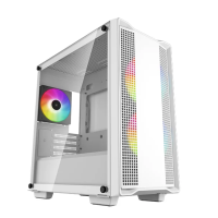 ราคา CASE เคส DEEPCOOL CC360 BLACK WHITE Mini ITX Micro ATX ประกันศูนย์ 1 ปี (21429529086)