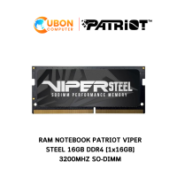 ราคา RAM NOTEBOOK แรมโน๊ตบุ๊ค PATRIOT VIPER STEEL 16GB DDR4 1x16GB 3200MHZ SO DIMM (21457660197)