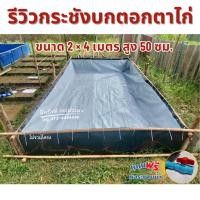 ราคา บ่อผ้าใบเลี้ยงปลา ปู กุ้ง หอย แหน กบ ปลูกต้นไม้ บ่อพักน้ำ หนา 0 30 มม แถมฟรีท่อระบายน้ำ (21512860491)