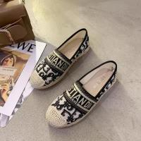 ราคา รองเท้าผ้าสไตล์ชนเผ่าแบบชาแนลสำหรับผู้หญิงรองเท้าชั้นเดียวสำหรับฤดูใบไม้ผลิฤดูร้อนและฤดูใบไม้ร่วงรองเท้าฟิชเชอร์แมนผ้าลินินรองเท้าพื้นเรียบแบบสวมเท้าแบบใหม่ปี2024 (20656204466)