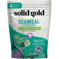 ราคา พร้อมส่ง Solid gold Seameal Squeeze Mousse Cat Treat ขนมแมวเลีย วิตามิน x Petsister (13674217040)