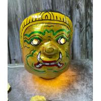 ราคา หัวโขน เปเปอร์มาเช่ ทศกัณฑ์จำแลง ยักษ์สีทอง (16486154034)