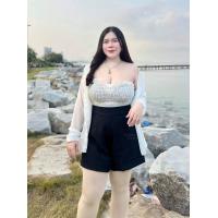 ราคา ชุดเซต3ชิ้น เสื้อคลุม เกาะอก เกง ชุดเซตสาวอวบอ้วน (21469525889)