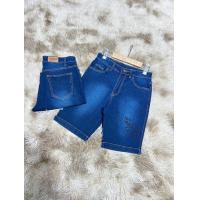 ราคา กางเกงยีนส์ 3 ส่วน ลายปักการ์ตูน สีฟอกขัดยีนส์ เอวสูง ผ้ายืด เอว28 42 (21405913167)