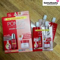 ราคา ยกกล่อง 6ซอง Pond s พอนด์ส เอจ มิราเคิล ยูธฟูล โกลว์ เดย์ครีม เซรั่ม (20675626534)