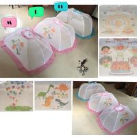 ราคา มุ้งครอบเด็ก มุ้งครอบ มุ้งครอบกันยุง มุ้งครอบทารกพิมพ์ลาย size M L LL ผลิตจากโรงานผู้ผลิตมุ้งมากว่า 60 ปี (8911768874)