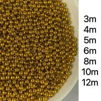 ราคา ลูกปัด เงิน ลูกปัดทอง ขนาดต่างๆ ลูกปัดพลาสติกสีเงิน สีทอง ทรงกลม สำหรับตกแต่งเครื่องประดับ งานฝีมือ งาน DIY (21086555757)