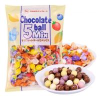 ราคา พร้อมส่งจากไทย Chocolate Ball 5 Mix ช็อกโกแลตบอล จากญี่ปุ่น รวม 5 รสชาติ ห่อบรรจุ 100 เม็ด (19636421165)