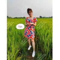 ราคา ชุดพื้นเมืองคอลเลคชั่นลายดอก ผ้าฝ้ายพื้นเมือง (21447127874)
