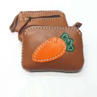 ราคา แครอท กระเป๋าใส่เหรียญ หนังแท้ทั้งใบ ขนาด 3 5x4 5 นิ้ว (20811529456)