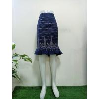 ราคา กระโปรงหางปลาสั้น กระโปรงผ้าไทย ผ้าไทยลายลิซ่า (21468070113)