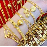 ราคา สร้อยข้อมือ 2 สลึง ทองแท้ 96 5 มีใบรับประกันสินค้า สามารถเลือกล่ยเลือกความยาวได้นะคะ (21538651458)