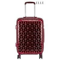 ราคา ELLE Travel Mersadie Collectionโพลีคาร์บอเนต100 PC กระเป๋าเดินทาง20 นิ้ว Carry On คันชักอลูมิเนียม ล้อหมุน 360องศา ระบบซิปคู่ TAS Lock ความปลดภัยสู (4587536413)