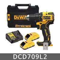 ราคา DEWALT สว่านกระแทกไร้สาย 20V รุ่น DCD709L2 มอเตอร์BRUSHLESS รับประกันศูนย์ 3 ปี (11712961122)