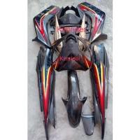 ราคา ชุดสี เฟรม yamaha spark 135 ยามาฮ่า สปาร์ค 135 รถปี 2008 ครบชุด 11 ชิ้น งานแท้ทำสี พร้อมติดสติ๊กเกอร์ (9474772922)