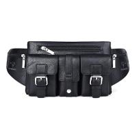 ราคา กระเป๋าคาดเอวกระเป๋าคาดอกหนังแท้สำหรับผู้ชายกระเป๋าสะพายข้างอเนกประสงค์กระเป๋าสะพายไหล่แบบลำลองกระเป๋าสะพายข้างหนังวัวกระเป๋าเป้ใบเล็กกันน้ำแฟชั่น (20515479542)