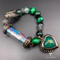 ราคา กำไลตะกรุดเงินเศรษฐี แมลงภู่คำ สีผึ้ง (10089031113)