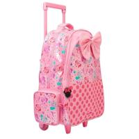 ราคา Smiggle Minnie Mouse Mickey MouseTrolley Backpack With Light Up Wheels (19139517843)