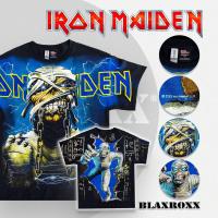 ราคา BLAXROXX Iron Maiden IRM039 เสื้อวง OVP สีจม GILDAN Ultra Cotton (21280381309)