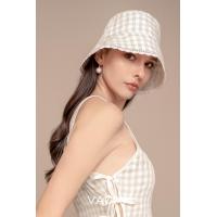 ราคา VACAY VCS23 SCOTTED BUCKET HAT หมวกลายสก็อต หมวก หมวกผ้าลินิน หมวกพิมพ์ลาย หมวกลายดอก หมวกผู้หญิง (18337349798)