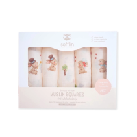 ราคา Sofflin ผ้าอ้อมมัสลินใยไผ่ ขนาด L 30x30 นิ้ว แพ็ค 5 ชิ้น ผ้าอาบน้ำ ผ้าอ้อมเด็ก ผ้าอ้อม ผ้าเช็ดหน้ามัสลินใยไผ่ ผ้าแบมบู (17222901860)