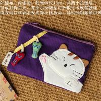 ราคา กระเป๋าใส่เหรียญใส่เหรียญลายการ์ตูนแมวเหมียวน่ารักสำหรับนักเรียนกระเป๋าเก็บเหรียญกระเป๋าใส่บัตรธนาคารกระเป๋าผ้าคอตตอนใบเล็กสำหรับเด็กผู้หญิง (20033227626)