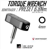 ราคา ประแจทอร์คแบบพกพา 6 8Nm หกเหลี่ยม4mm BONTRAGER PRESET TORQUE WRENCH 6 8Nm HEX 4mm (19933568140)