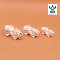 ราคา บ้านหินนางฟ้า ปี่เซียะดอกบัว เงิน 99 9 2 3 cm งานฮ่องกง (17500561136)