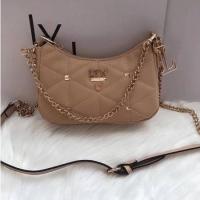 ราคา กระเป๋าสะพายข้างทรงพอช LYN มี 2 สาย กระเป๋าประดับหมุดหน้าโซ่ รุ่นนี้ขายดี (20499512004)