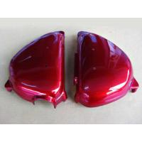 ราคา HONDA CB100 CB125 RED SIDE PLASTIC COVER SET PAIR LH RH ฝาปิดข้างตัวรถ กระเป๋าข้าง พลาสติก สีแดง (3331110684)