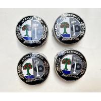 ราคา ฝาครอบดุมล้อ Benz Car Hubcaps 75mmจำนวน4ชิ้นฟาล้อแม็ก Mercedes Benz เบนซ์ ML S E C AMG ฝาครอบล้อลายช่อมะกอกสำหรับสีดำ สีเงิน น้ำเงิน BENZ AMG GLK W211 W212 W204 2014 2015 GLC ML GL (21402853811)